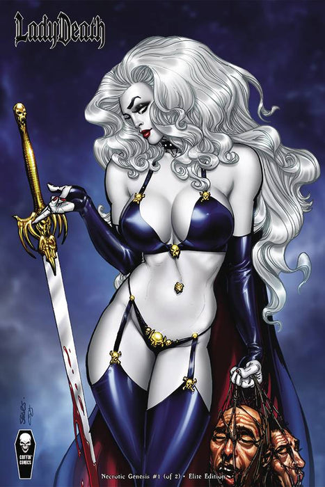 LADY DEATH NECROTIC GENESIS #1 (OF 2) CVR E 10 COPY INCV (Signed by Brian Pulido)