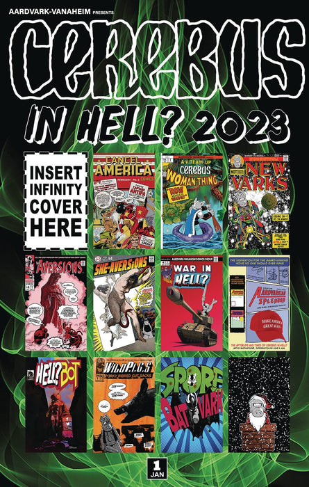 CEREBUS IN HELL 2023 PREVIEW ONE SHOT SGN ED