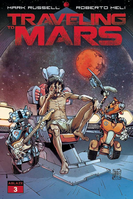 TRAVELING TO MARS #3 CVR A MELI