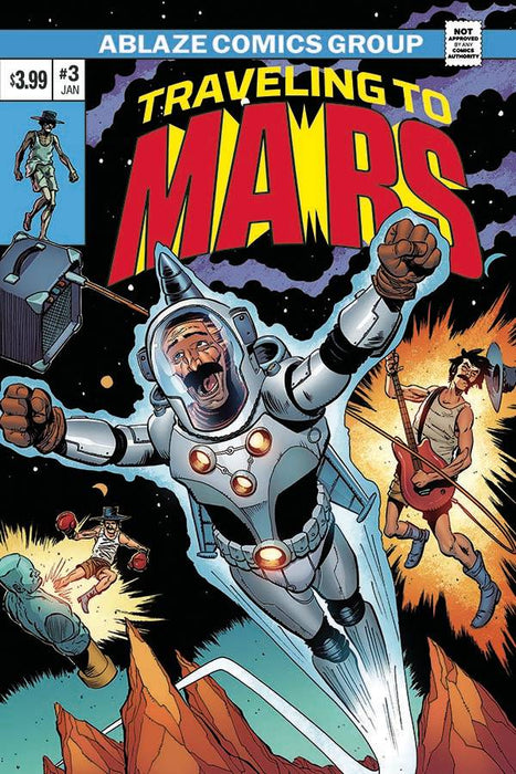 TRAVELING TO MARS #3 CVR D MCKEE NOVA HOMAGE
