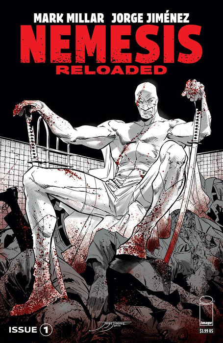 NEMESIS RELOADED #1 (OF 5) CVR B JIMENEZ B&W