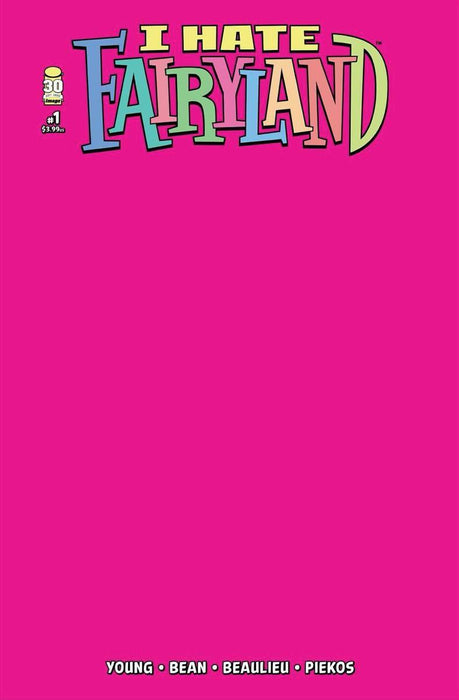 I HATE FAIRYLAND #1 CVR H BLANK SKETCH CVR