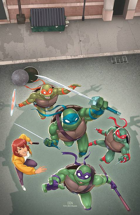 MMPR TMNT II #2 (OF 5) CVR D TMNT VAR BERNARDO