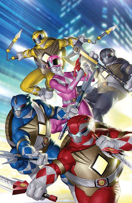 MMPR TMNT II #2 (OF 5) CVR H 100 COPY INCV CARDSTOCK YOON