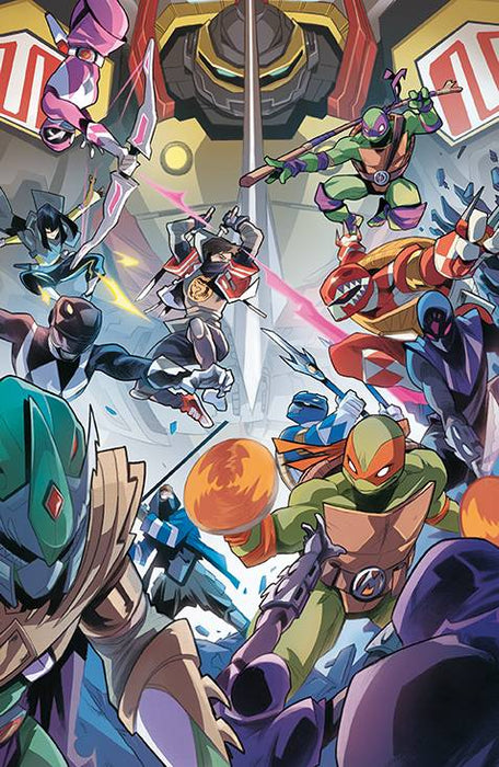 MMPR TMNT II #2 (OF 5) CVR I 150 COPY INCV RAGAZZONI