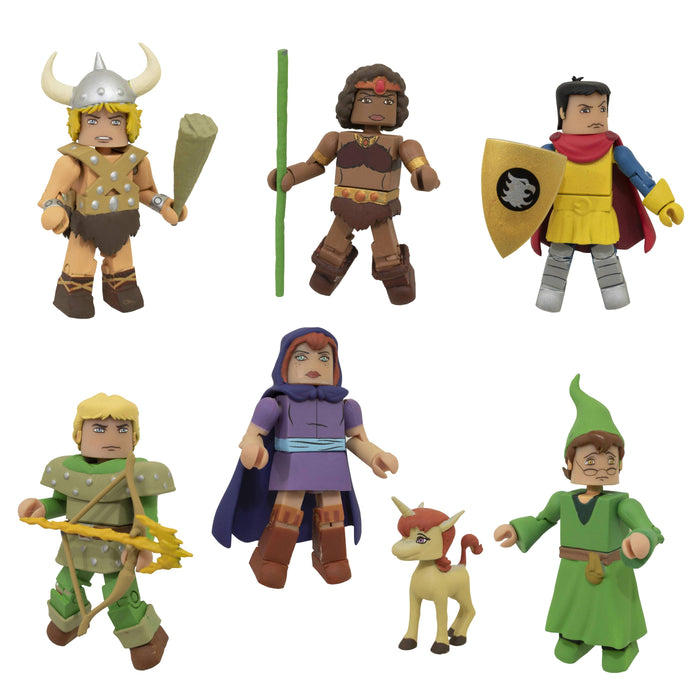 DUNGENS & DRAGONS HEROES MINIMATES BOX SET