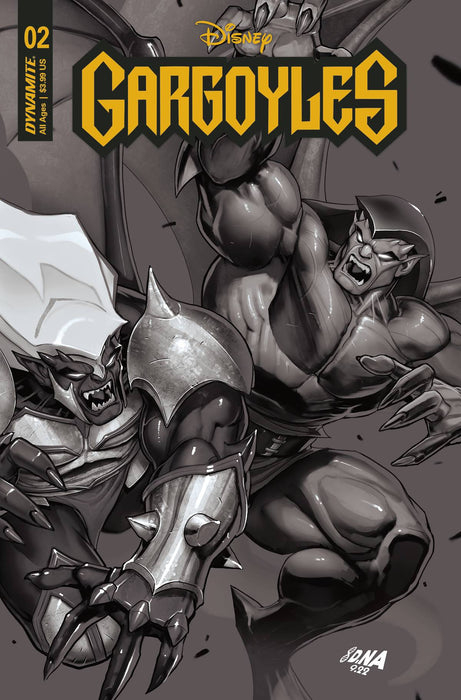 GARGOYLES #2 CVR I 15 COPY INCV NAKAYAMA B&W