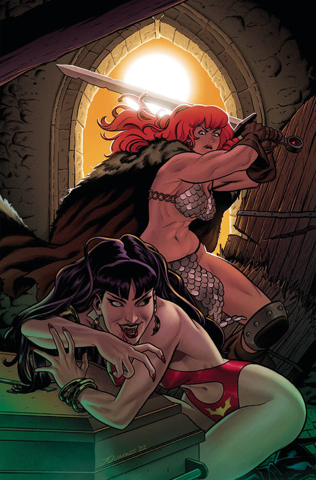 VAMPIRELLA VS RED SONJA #3 CVR J 30 COPY INCV QUINONES VIRGIN