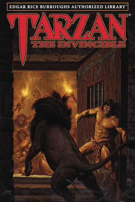 ERB AUTH LIB TARZAN HC VOL 14 TARZAN THE INVINCIBLE