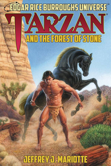 ERB UNIVERSE NOVEL HC VOL 03 TARZAN & FOREST OF STONE