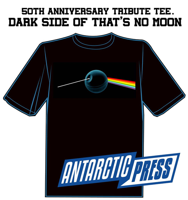 DARK SIDE THATS NO MOON T-SHIRT SM
