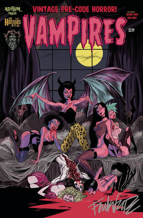 VAMPIRES BLOOD SHOT ONE SHOT CVR B SGN ED