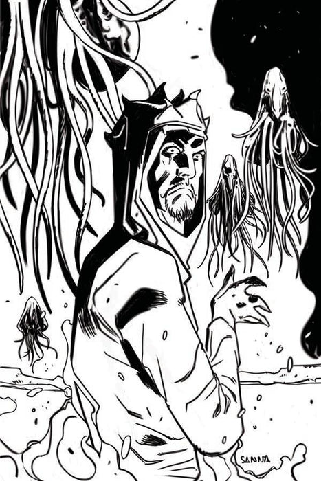LOVECRAFT UNKNOWN KADATH #6 CVR F 30 COPY SANNA B&W VIRGIN (