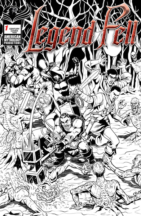 LEGEND FELL #1 1/100 LTD ED CENTURY CVR