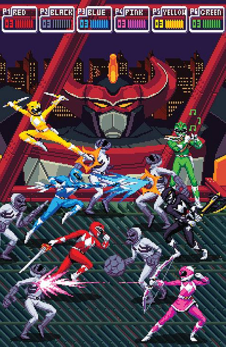 MMPR TMNT II #3 (OF 5) CVR C MMPR VAR SANCHES