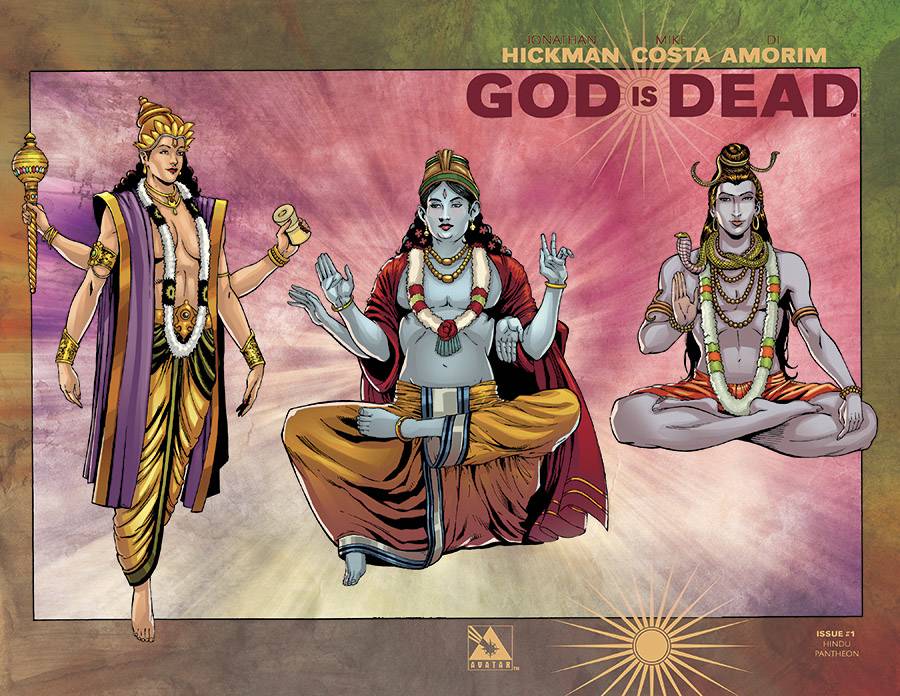 GOD IS DEAD #1-6 WRAP CVRS BAG SET (6CT)