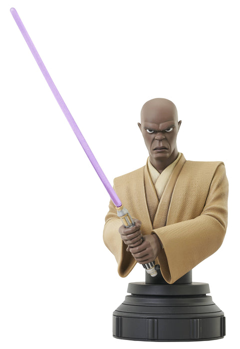 STAR WARS CLONE WARS MACE WINDU 1/7 SCALE BUST
