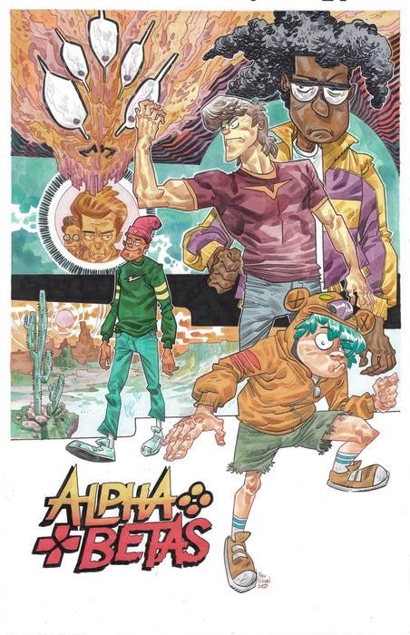 ALPHA BETAS #1 (OF 4) CVR H ALEX RIEGEL 2ND PTG