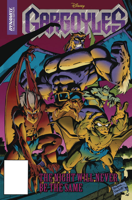 GARGOYLES #1 FACSIMILE PURPLE FOIL ED