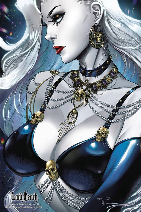 LADY DEATH NECROTIC GENESIS #2 (OF 2) CVR B DEADLY THOUGHTS (Signed by Brian Pulido)