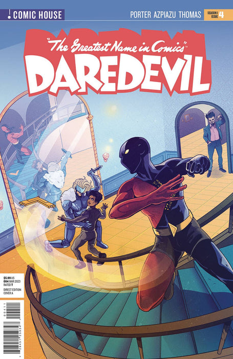 GREATEST NAME IN COMICS DAREDEVIL SEASON 1 #4 CVR A TOSHEFF