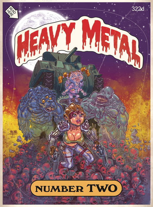HEAVY METAL VOL 2 #2 CVR D GARBAGE PAIL KIDS HOMAGE