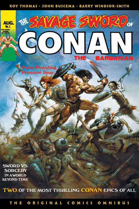 SAVAGE SWORD OF CONAN ORIGINAL OMNI REG GN VOL 01 (C: 0