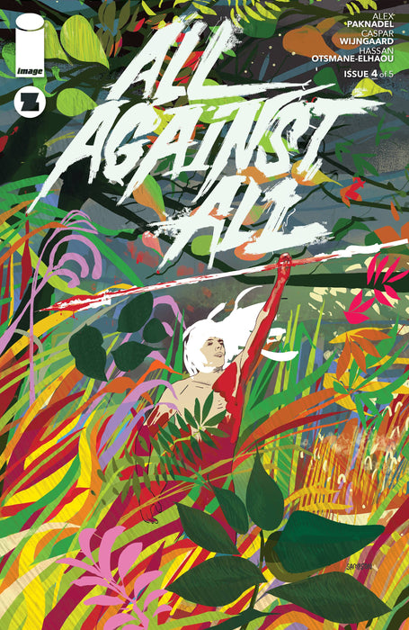 ALL AGAINST ALL #4 (OF 5) CVR C 25 COPY INCV SAMPSON