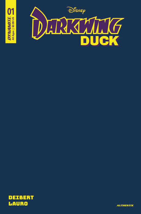DARKWING DUCK #1 CVR ZD FOC BLUE BLANK AUTHENTIX