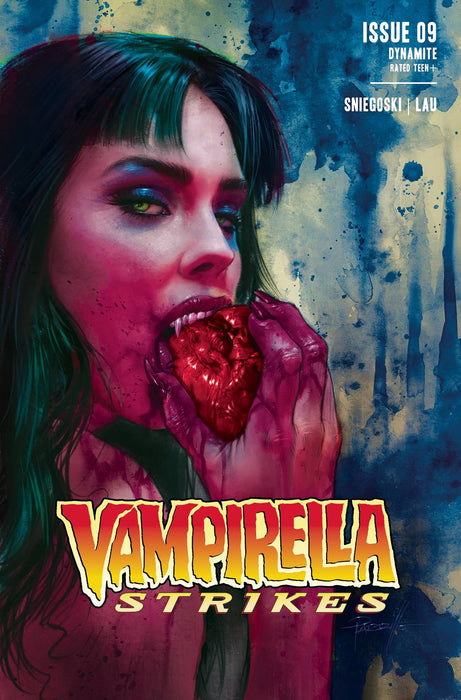 VAMPIRELLA STRIKES #9 CVR M FOC PARRILLO ULTRAVIOLET