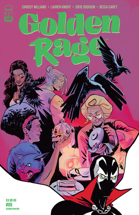 GOLDEN RAGE #5 (OF 5) CVR C SPAWN VAR 2ND PTG