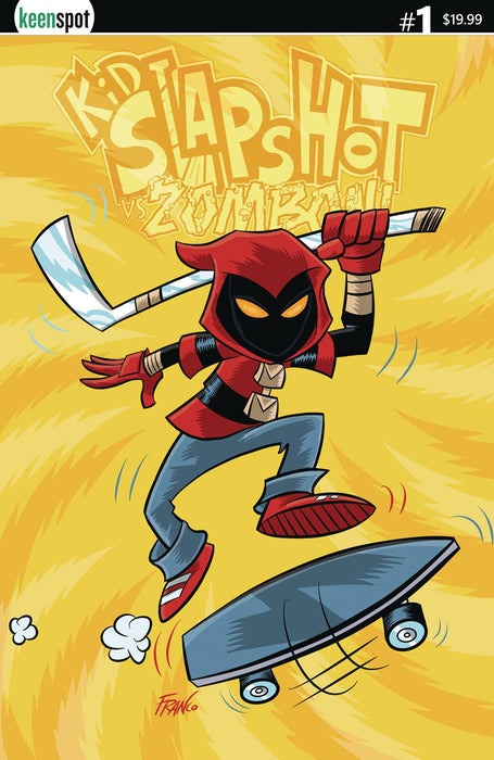 KID SLAPSHOT VS ZOMBONI CVR E FRANCO HOLOFOIL