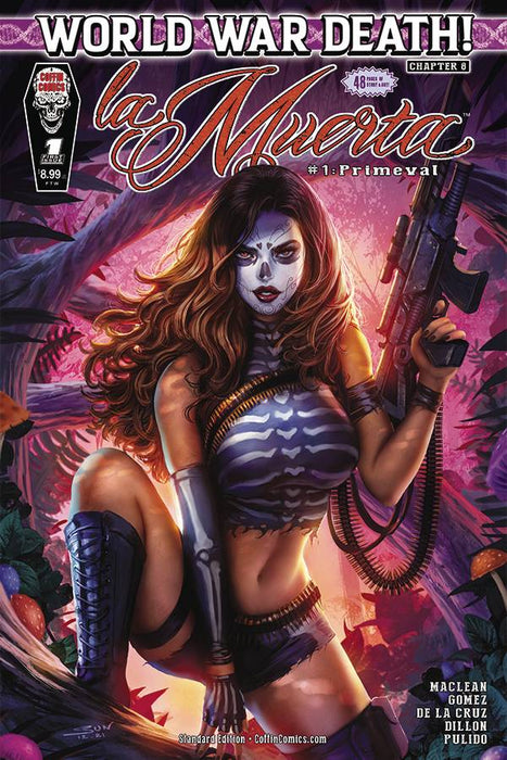 LA MUERTA PRIMEVAL ONESHOT CVR A KHAMUNAKI STANDARD (Signed by Brian Pulido)