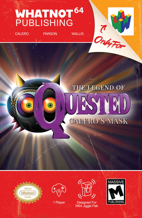 QUESTED #5 CVR D RICHARDSON VIDEO GAME HOMAGE