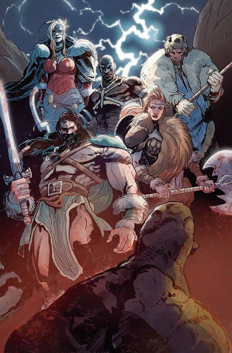 MIGHTY BARBARIANS #1 CVR H 30 COPY GIZZI VIRGIN INCV