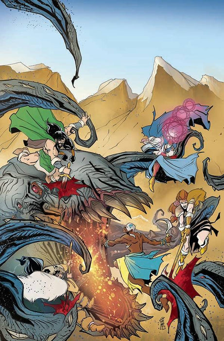 MIGHTY BARBARIANS #1 CVR I 40 COPY CAFARO VIRGIN INCV