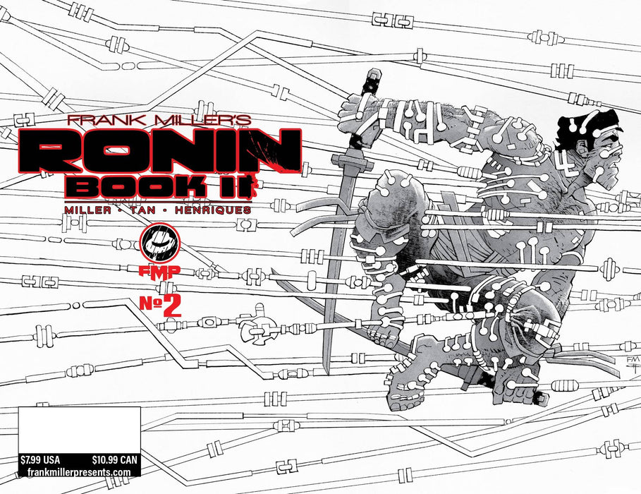 FRANK MILLERS RONIN BOOK TWO #2 (OF 6) 1:50 FRANK MILLER SIGNED INCV VAR