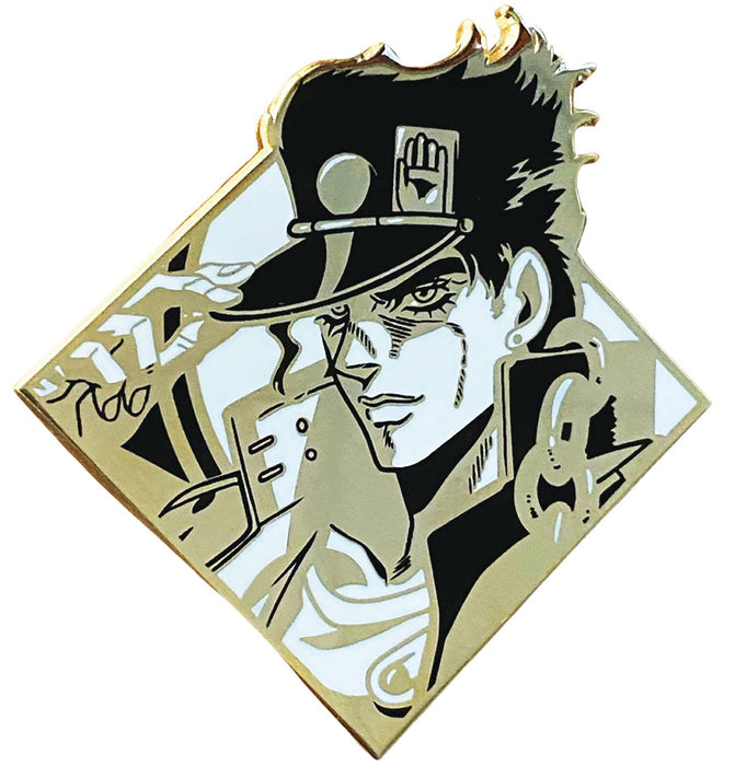 JOJOS BIZARRE ADVENTURE ZMS 10TH ANN LTD ED JOTARO PIN
