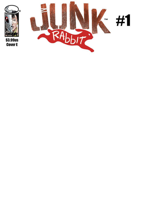 JUNK RABBIT #1 CVR E BLANK SKETCH CVR