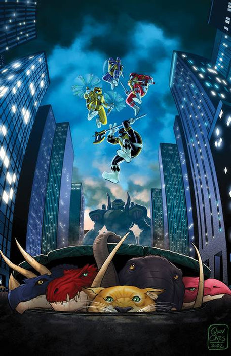 MMPR TMNT II #5 (OF 5) CVR H 25 COPY INCV CARDSTOCK