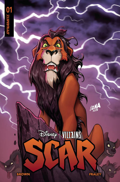DISNEY VILLAINS SCAR #1 CVR G 10 COPY INCV NAKAYAMA ORIGINAL