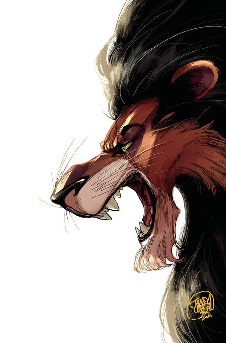 DISNEY VILLAINS SCAR #1 CVR R 200 COPY INCV LINDSAY VIRGIN FOIL