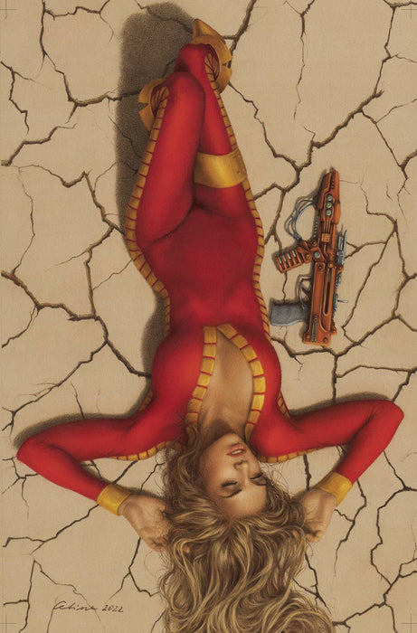 BARBARELLA CENTER CANNOT HOLD #3 CVR J 25 COPY INCV CELINA VIRGIN