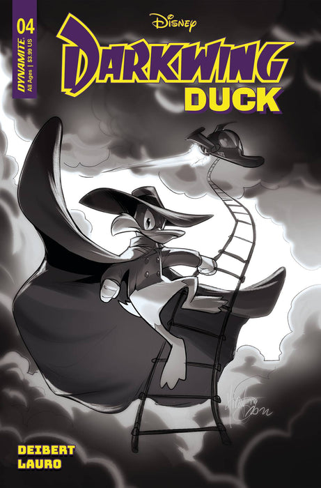 DARKWING DUCK #4 CVR I 20 COPY INCV ANDOLFO B&W