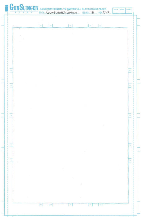 GUNSLINGER SPAWN #18 CVR C BLANK SKETCH
