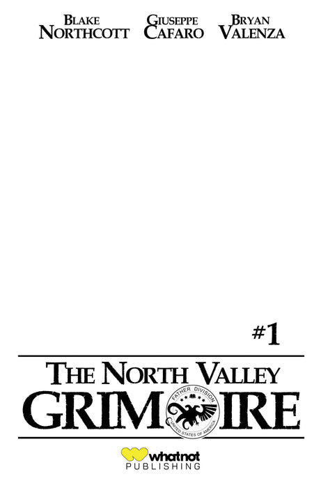 NORTH VALLEY GRIMOIRE #1 (OF 6) CVR F BLANK SKETCH
