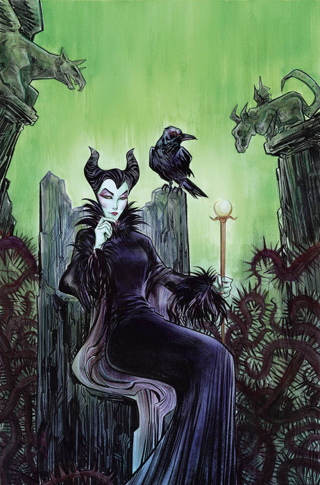 DISNEY VILLAINS MALEFICENT #1 CVR O 75 COPY INCV LEE VIRGIN