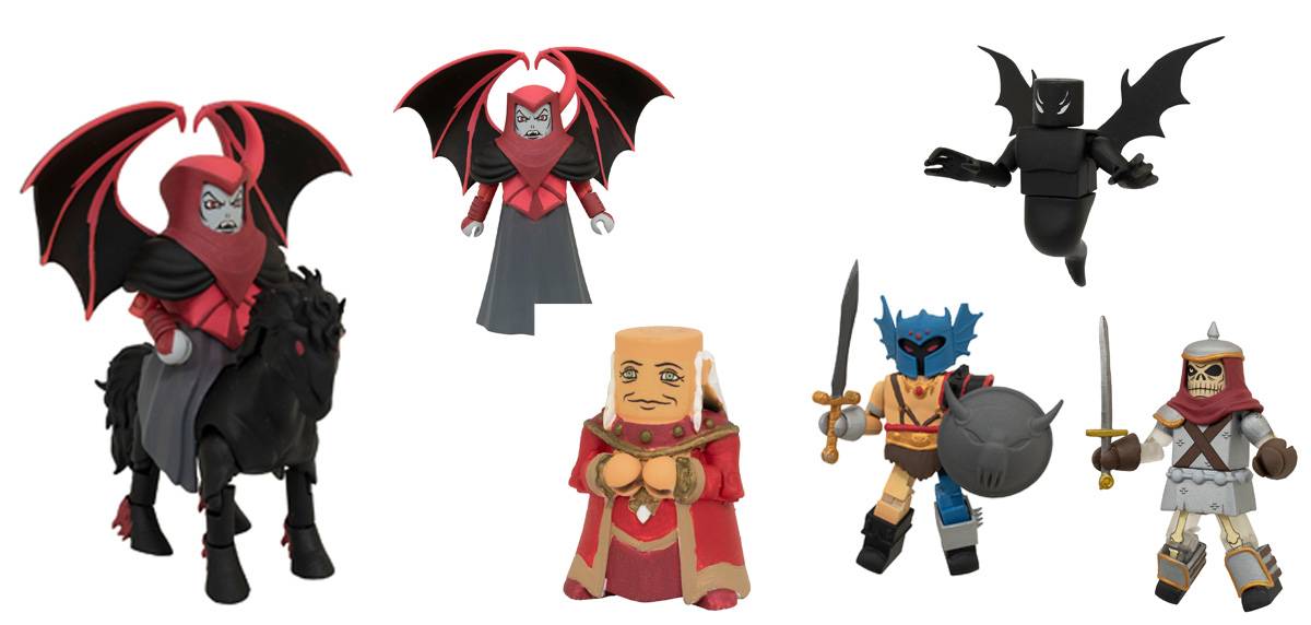 DUNGEONS & DRAGONS VILLIANS MINIMATES BOX SET