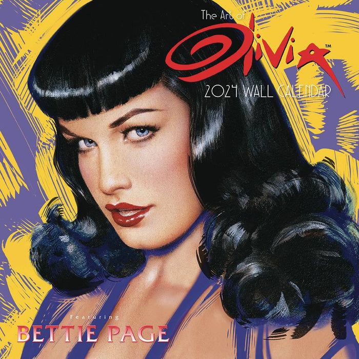OLIVIA 2024 WALL CALENDAR FEATURING BETTIE PAGE