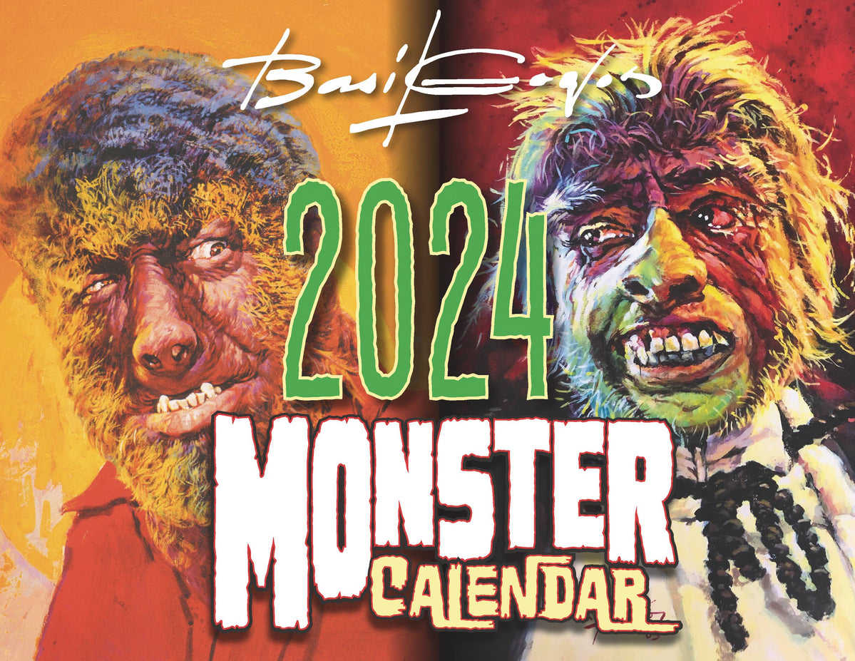 BASIL GOGOS 2024 MONSTER CALENDAR — Impulse Creations Comics & Collectibles